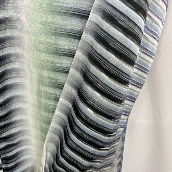 Aminaka Wilmont NWT Silk and Cotton button up shirt dress tunic size 8 - Picture 7 of 11